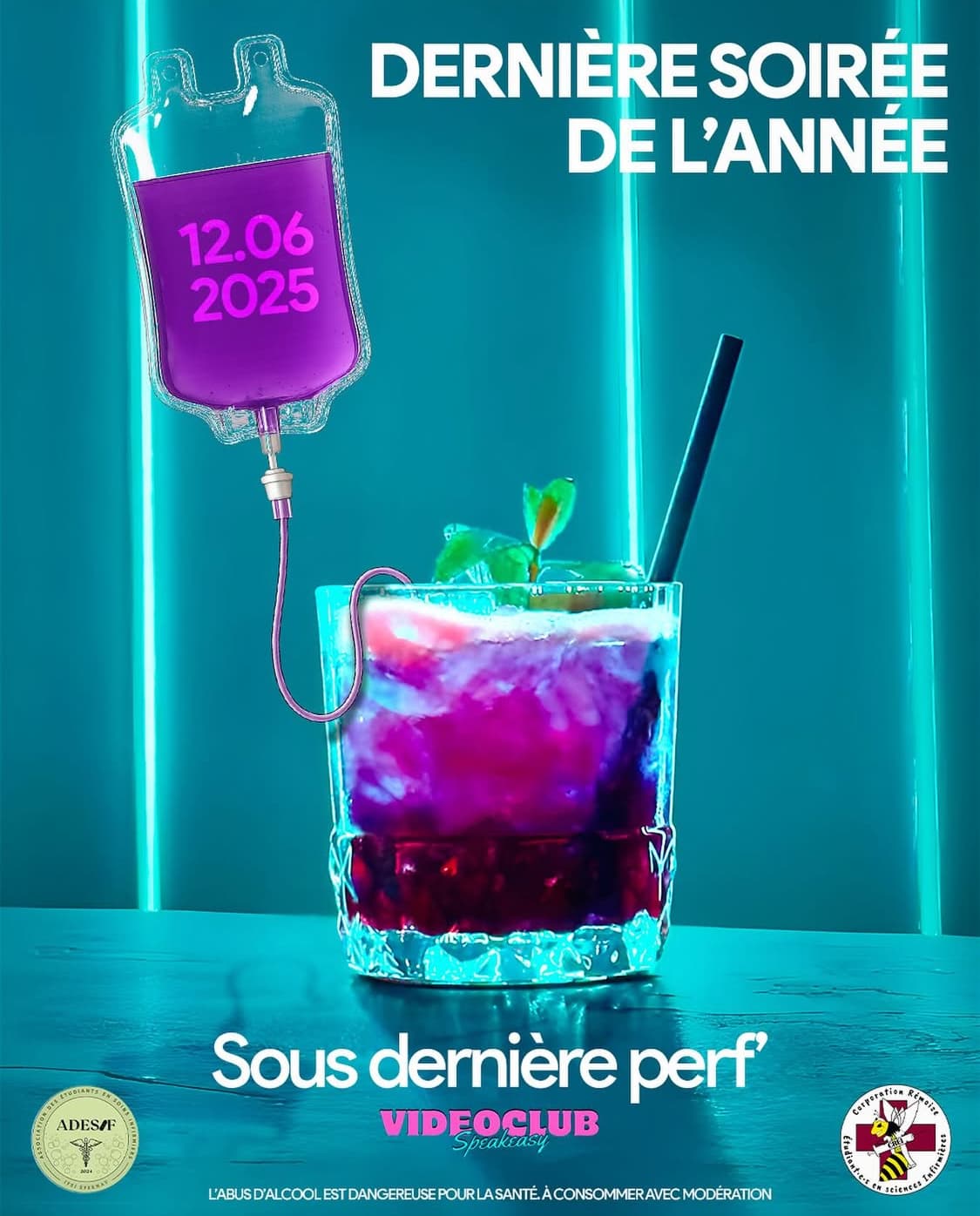 soirée IFSI Dernière Perf au VIDEOCLUB à Reims