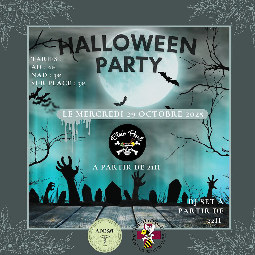 Affiche Halloween Party